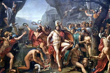 Leonidas bei den Thermopylen